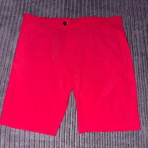 Men's Hybrid Shorts in Vibrant Red